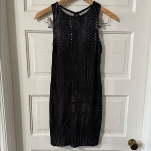 Elegant Black Sleeveless Dress